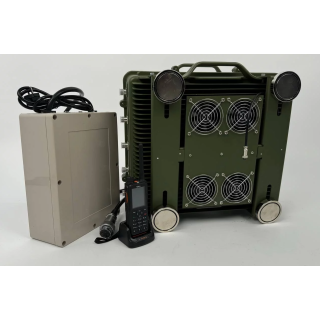 Подавитель БПЛА и FPV-дронов Герань-10 автомобильный 500Вт 10 каналов 400-5900 МГц с выносными магнитными антеннами, изображение 4