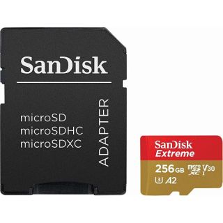 Карта памяти Sandisk Extreme 256 ГБ, 160 МБ/с, Class 10, SDSQXA1-256G-GN6MA, изображение 3