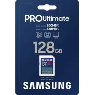 Карта памяти mSD+AD Samsung Ultimate Plus  SDXC 128 ГБ