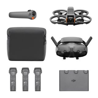 Квадрокоптер DJI Avata 2 Fly More Combo (3 АКБ), Комплектация: 3 АКБ