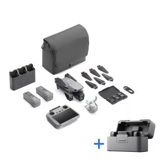 Комплект: Аэровидеограф Air 3S (Air 3S Fly More + Mic Mini + карта 512 ГБ)