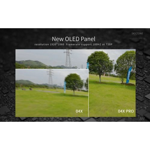 FPV очки Skyzone SKY04X Pro – Full HD очки с регулируемыми линзами и OLED экраном, изображение 6