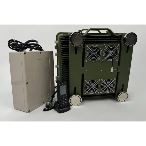 Подавитель БПЛА и FPV-дронов Герань-10 автомобильный 500Вт 10 каналов 400-5900 МГц с выносными магнитными антеннами, изображение 4