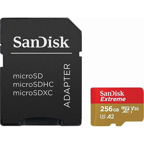 Карта памяти Sandisk Extreme 256 ГБ, 160 МБ/с, Class 10, SDSQXA1-256G-GN6MA, изображение 3