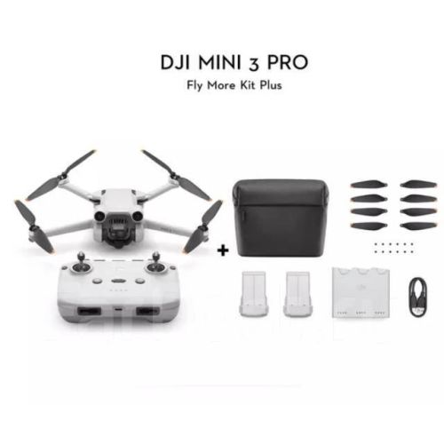Квадрокоптер Dji Mini 3 Pro RC + Fly More Kit Plus 47min