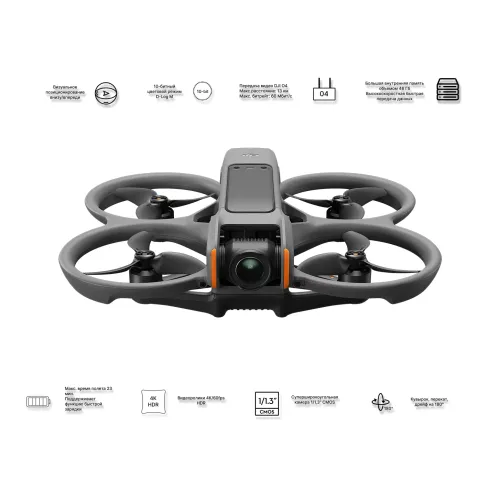 Квадрокоптер DJI Avata 2 Fly More Combo (1 АКБ), изображение 10