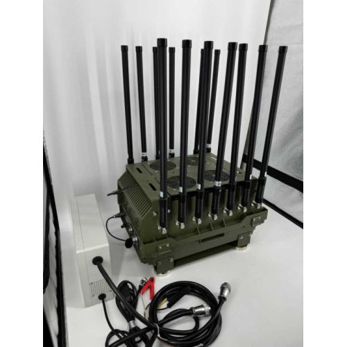 Подавитель БПЛА и FPV-дронов Герань-14 автомобильный 800Вт 10 каналов 100-5900 МГц