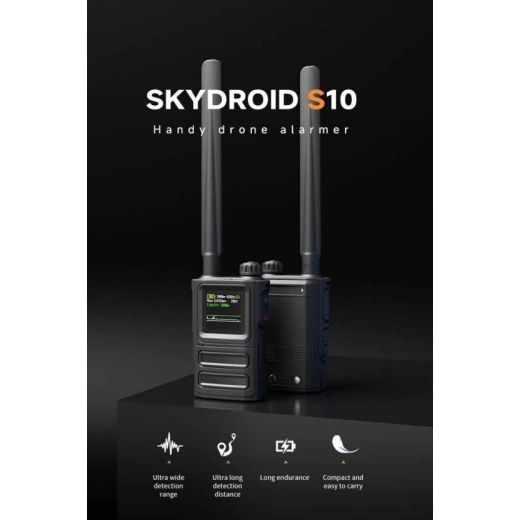 SKYDROID S-10 / «СОКОЛ 10» портативный всенаправленный детектор-обнаружитель дронов