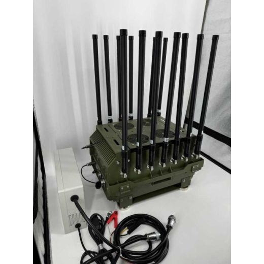 Подавитель БПЛА и FPV-дронов Герань-14 автомобильный 800Вт 10 каналов 100-5900 МГц