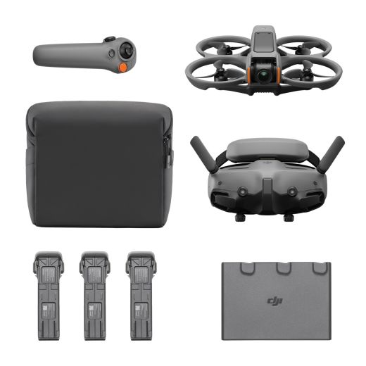 Квадрокоптер DJI Avata 2 Fly More Combo (3 АКБ), Комплектация: 3 АКБ