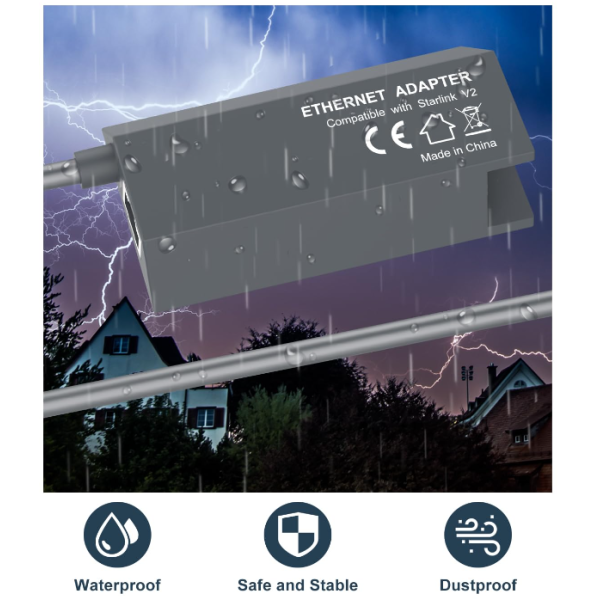 LAN-адаптер для Starlink V2 (Starlink Ethernet Adapter V2), изображение 4