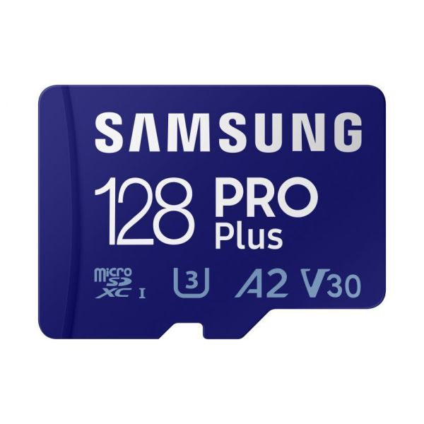 Карта памяти microSDXC UHS-I U3 Samsung Pro PLUS 128 ГБ, изображение 2