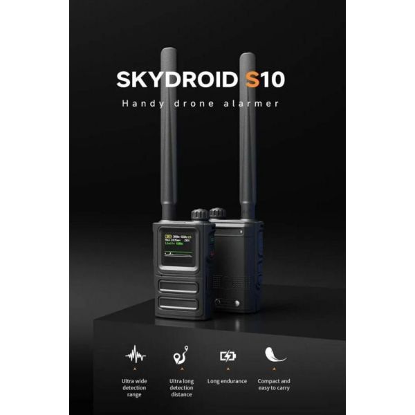 SKYDROID S-10 / «СОКОЛ 10» портативный всенаправленный детектор-обнаружитель дронов