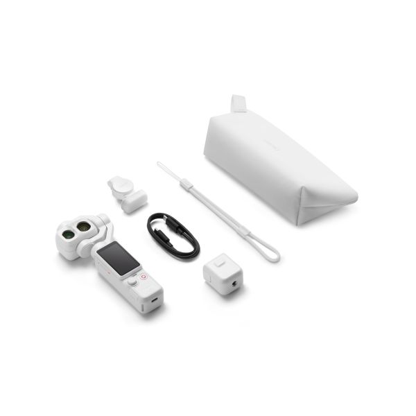 DJI Osmo Pocket 4 Pro (4P) Standart Combo White, Комплектация: White