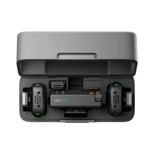 Беспроводной микрофон DJI MIC Mini 2 (2 TX + 1 RX + Charging Case), изображение 2