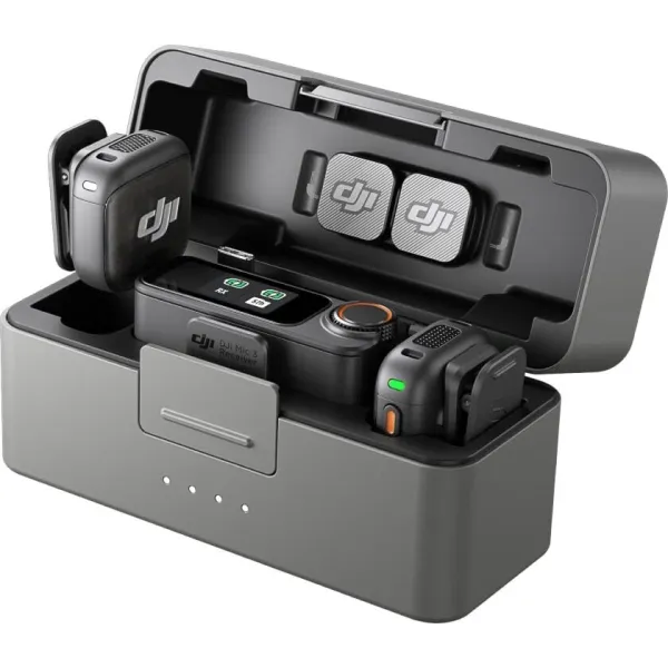 Беспроводной микрофон DJI Mic 3 (2 TX + 1 RX + Charging Case)
